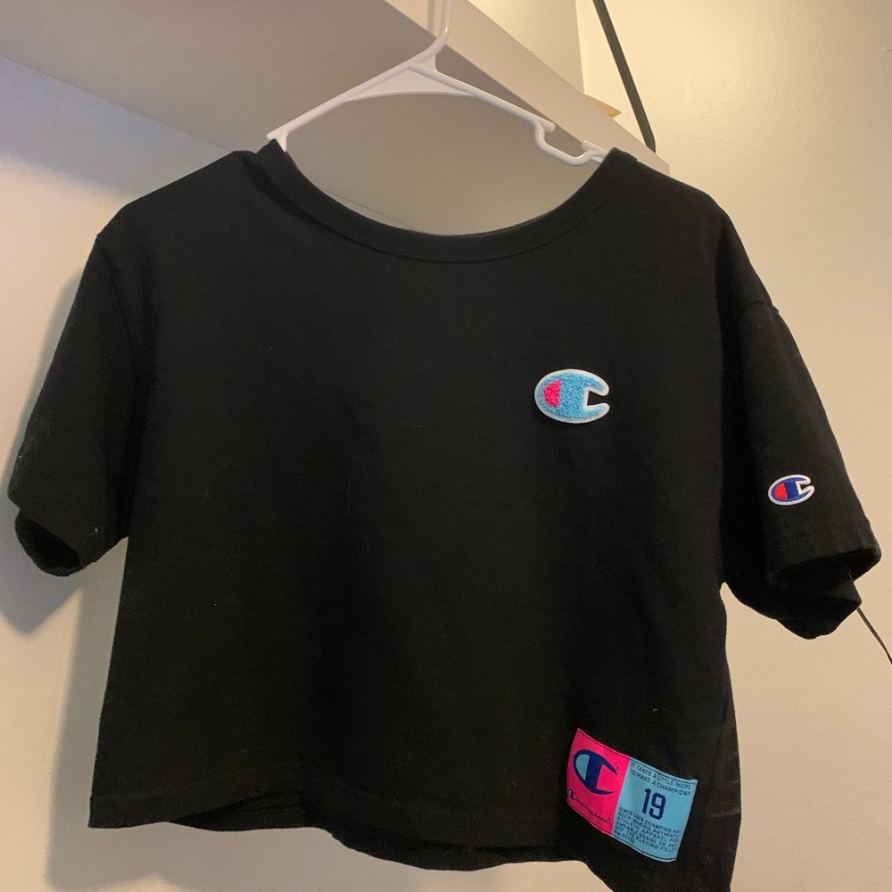 Champion crop top tshirt